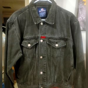Vintage,Karl Kani Jean Jacket Mens size Large! Great Shape, Black.
